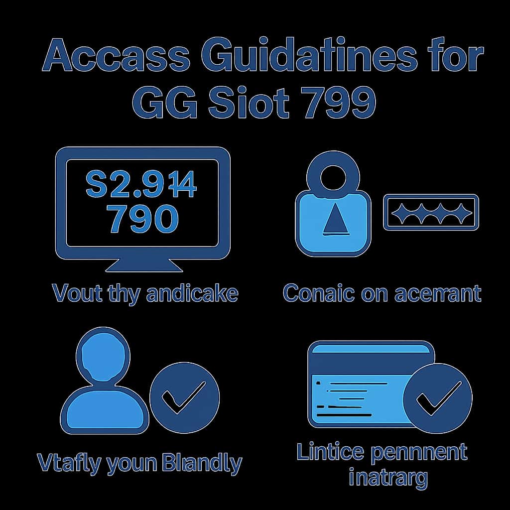 Diagram illustrating access guidelines for GG Slot 789.