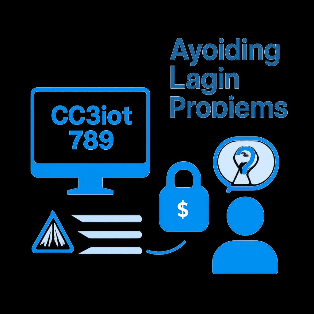 An educational diagram outlining the steps to resolve GG Slot 789 login issues.