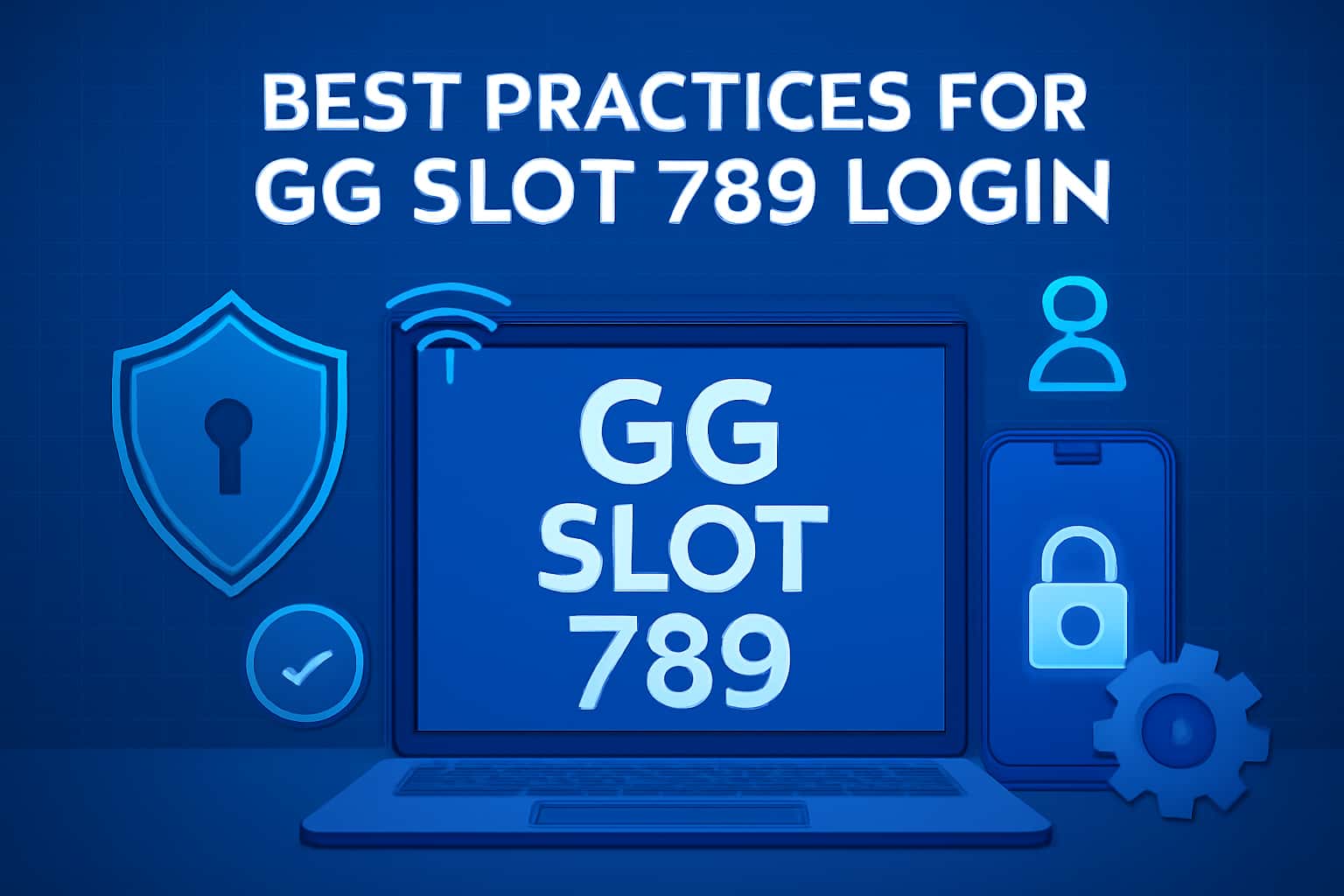 An informative scene depicting the best practices for logging into GG Slot 789.