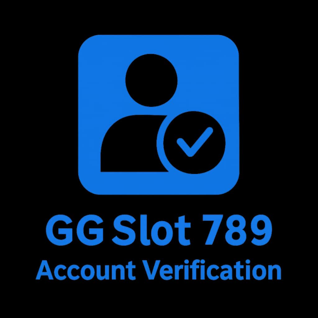 A simple badge symbolizing account verification for GG Slot 789.