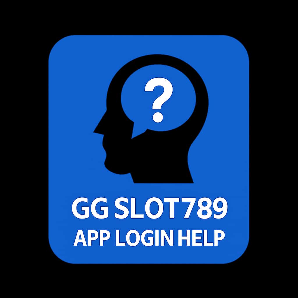 Simple badge for GG Slot 789 App Login Help.