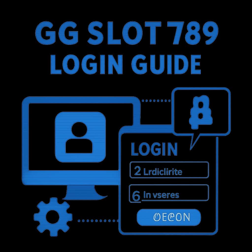 An educational diagram relating to the GG Slot 789 Login process.