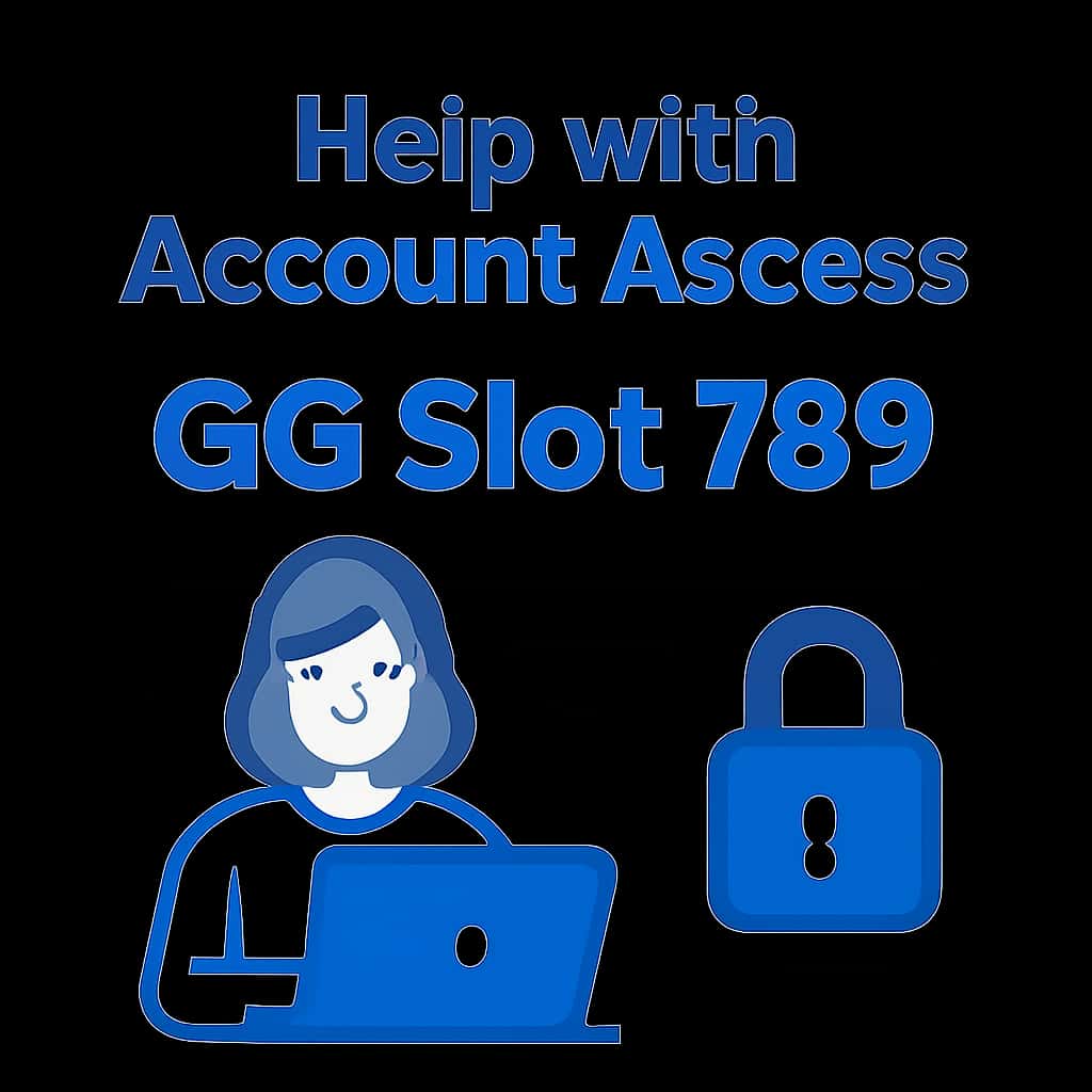 Diagram explaining the access process for GG Slot 789 accounts.
