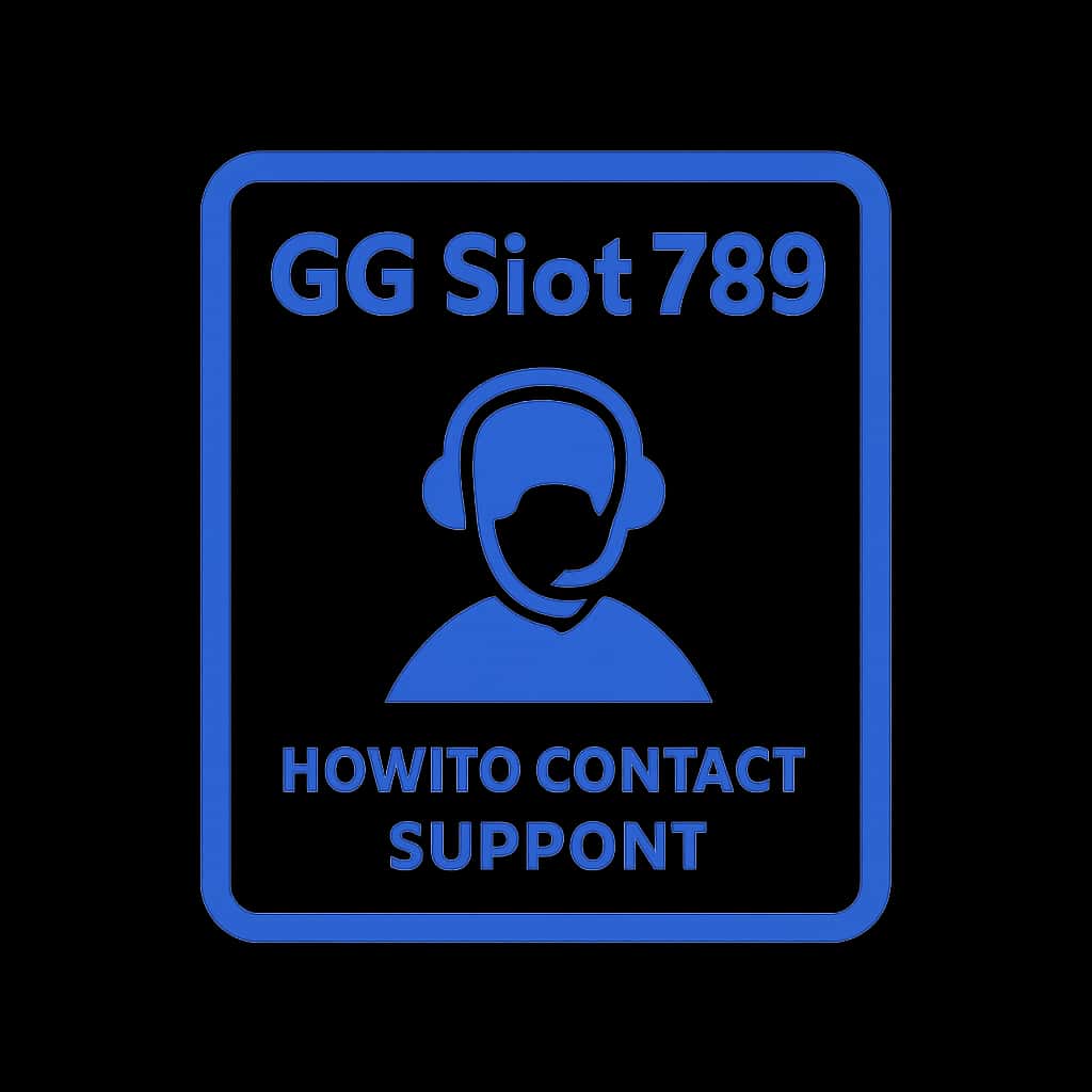 An icon representing support contact for GG Slot 789.