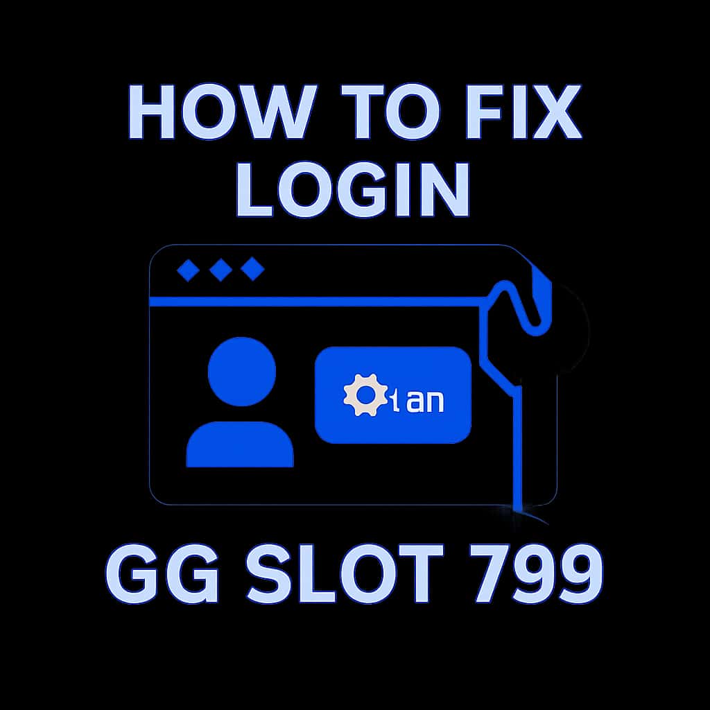 Icon representing help for GG Slot 789 login issues.